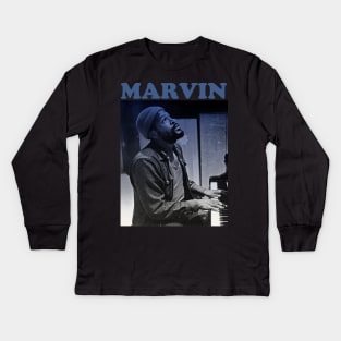 Marvin Gaye Kids Long Sleeve T-Shirt